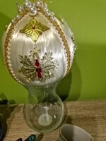 KARÁCSONYI VÁSÁR! Antik 2 db / Hatalmas Vintage Karácsonyfa  Dísz