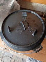 Öntöttvas Dutch Oven Holland Grill  bogrács lábas öntöttvas edény tűzrakó tűztál hoz