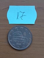 OLASZORSZÁG 5 EURO CENT 2002  Acél réz bevonattal, Colosseum Róma,  17.