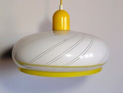 Space Age plexi ceiling lamp Italy NEGOTIABLE