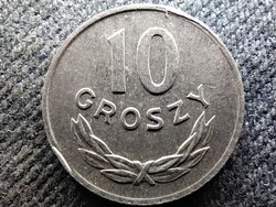 Lengyelország 10 groszy 1977 MW