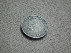 Németország, horogkeresztes birodalmi 1 Pfennig (Reichspfennig), 1941 B
