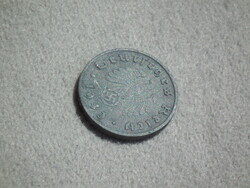 Németország, horogkeresztes birodalmi 1 Pfennig (Reichspfennig), 1943 D