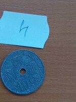 BELGIUM BELGIE - BELGIQUE 10 CENTIMES 1942 WW II. CINK, III. Leopold király  4
