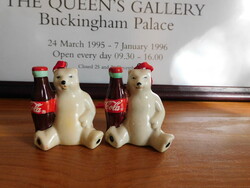 Coca Cola karácsonyfadíszek - 2 jegesmedve