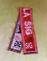 Vintage French Strasbourg SIG Basketball Fan Scarf