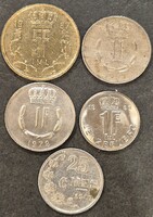 Luxemburg lot 5db