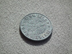 Németország, horogkeresztes birodalmi 5 Pfennig (Reichspfennig), 1942 A