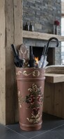 Kézzel festett esernyőtartó Voglauer Anno 1800 Altrosa