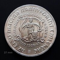 EZÜST EMLÉKÉREM ....UNC .- PP...... Első magyar aranyforint...emlékére