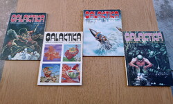 GALAKTIKA (66. 88. 94. 117.)  tudományos-fantasztikus folyóirat 1986, 1988, 1990