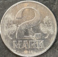 Német Demokratikus Köztársaság 2 márka, 1982. A