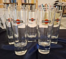 Martini üvegpohár 6db