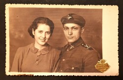 Horthy Repülős katona fotó képeslap Simonyi fényképész Szeged