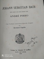 Eladó Johann Sebastian Bach könyv !