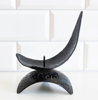 Retro vas gyertyatartó - mid-century modern design