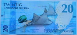 Curacao & St Marteen 20 gulden 2025 UNC