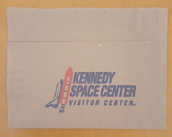 Kennedy Space Center felirat szalvéta