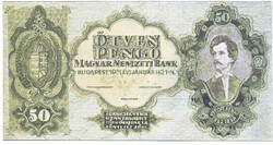 Magyarország 50 pengő TERVEZET 1931 REPLIKA