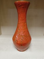 Retró Tófej  kerámia váza