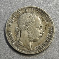 1 Florin - Francis Joseph I - Silver 0.900