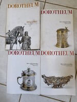 Antik ezüst antik orosz ezüst Dorotheum katalógus eladó 4db