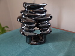 Illóolaj párologtató mécsestartó lüszteres kerámia