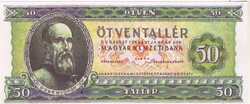 Magyarország 50 tallér TERVEZET 1946 UNC