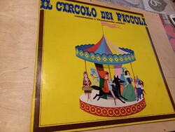 LI Circolo del piccoli canzocine canzocine e filastrocche celebri lp hanglemez