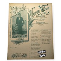 Banda Marczí műsora – Budapest legkedveltebb dalai és népdalai / eredeti kotta