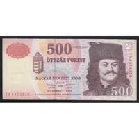 Magyarország,500 forint 1998 EA UNC