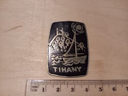Tihany aluminium festett cimke