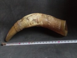 Szaru szarv dísz tülök