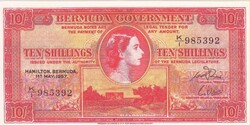 Bermuda 10 Bermudai shilling 1957 REPLIKA