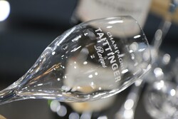 TAITTINGER Champagne 16 cl-es kristályüveg kóstoló pohár készlet (6 db)