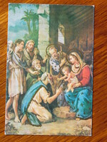 Képeslap / karácsonyi - a temerini rk. plébánia kiadványa