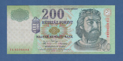 200 Forint 2007 FA aUNC-UNC