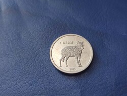 HEGYI KARABAK / NAGORNO - KARABAKH 1 DRAM 2013 FARKAS! UNC! RITKA!