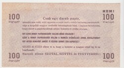 Magyarország vöröshadsereg 100  pengő-1944 REPLIKA