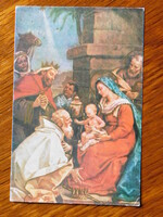 Képeslap / karácsonyi - a temerini rk. plébánia kiadványa