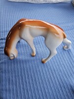 Hollóházi art deco Kutya