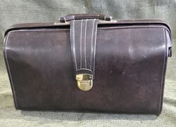 Vintage bőr orvosi táska