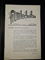 1935, a Filmtechnika c. lap két száma