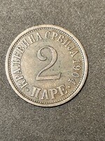 2 Para 1904 Szerbia