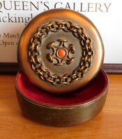 Lignifer Will K. jelzésű retro bronz díszdoboz