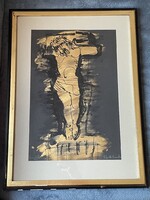 Szántó Piroska: Tépett Krisztus, 1980