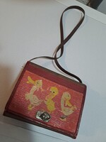 Nagyon menő antik gyermek táska, uzsonnás táska