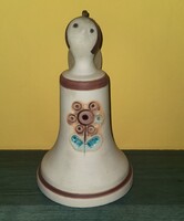 Angyal harang kerámia figura