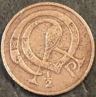 Írország ½ penny, 1971.