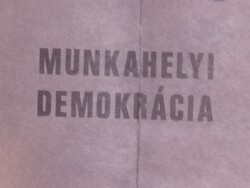 Retro politikai plakát 1980 / KISZ KB